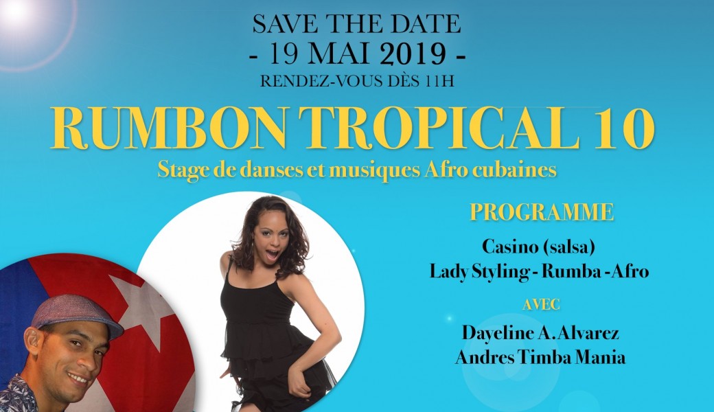 Stage Rumbon Tropical X - Danses Afro Cubaines by Tropik Lille