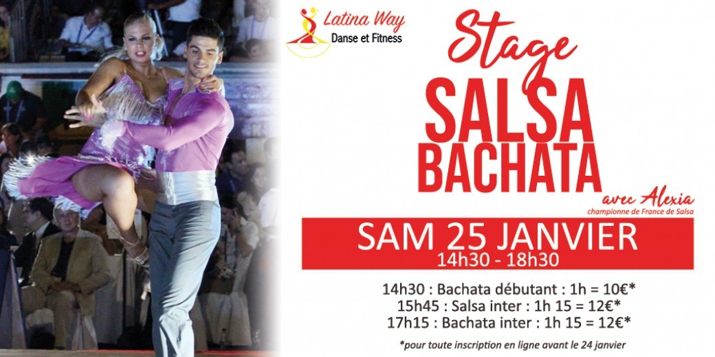 Stage Salsa & Bachata avec Alexia