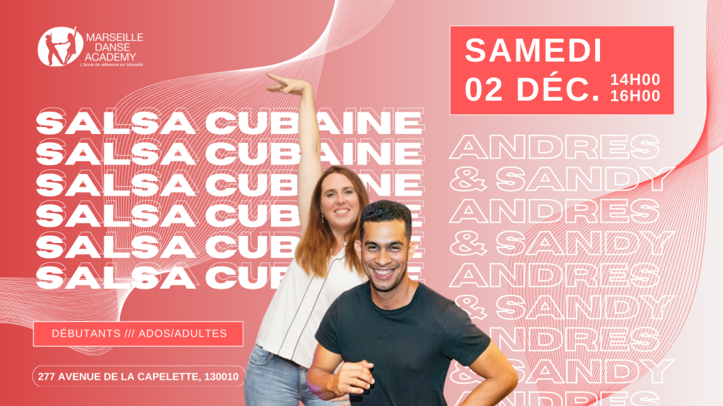 Stage : Salsa Cubaine avec Andres & Sandy