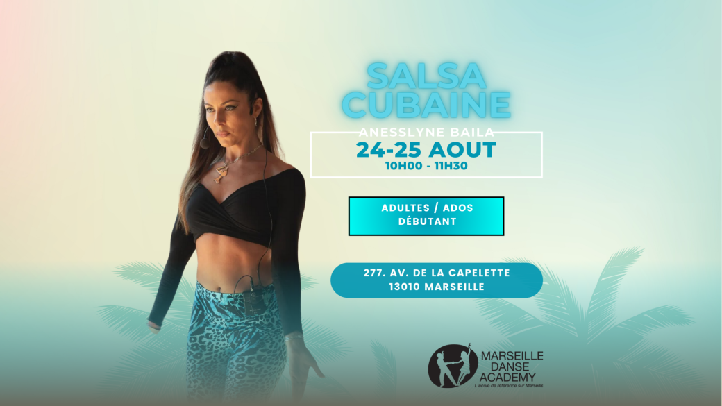 Stage : Salsa Cubaine avec Anesslyne Baila