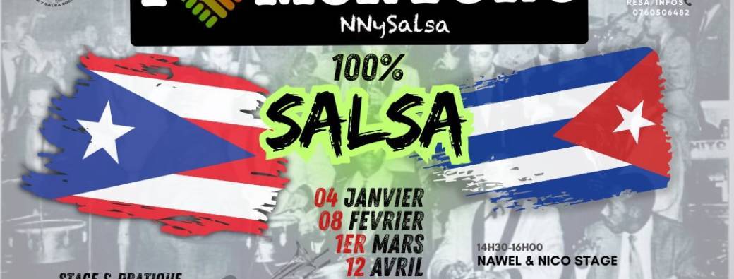 Stage Salsa | Dim 3 Mai