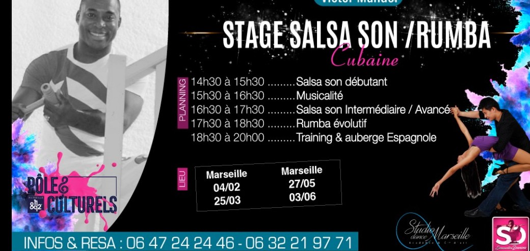 Stage Salsa Son /Rumba avec Victor Manuel Ges Zapata