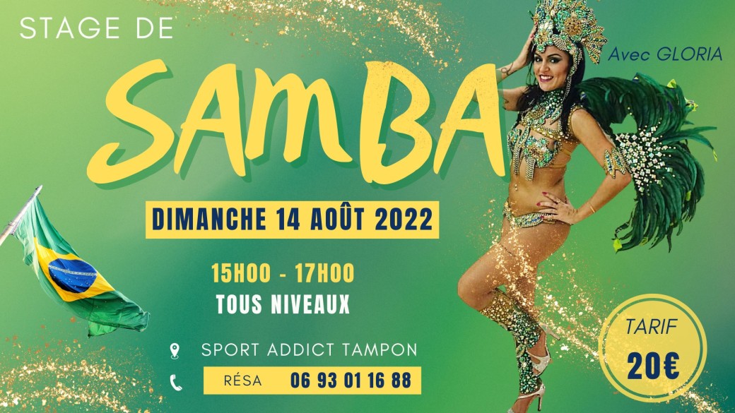 STAGE SAMBA  dans le Sud avec Gloria