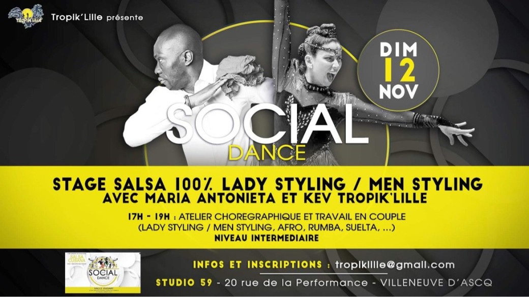 Stage Social Dance Salsa
