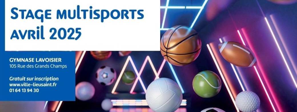 Stage sportif vacances d'Avril