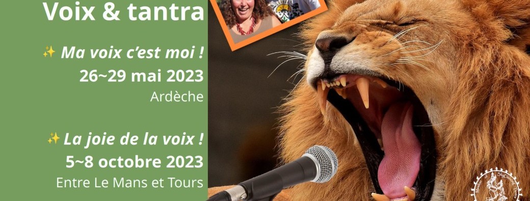 Stages Voix et Tantra