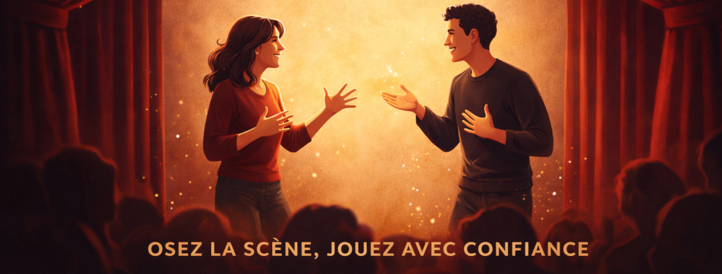 Stage " Théâtre orienté confiance : zéro prérequis, juste l'envie d'essayer"