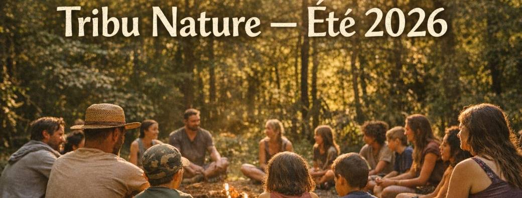 Tribu Nature – Stage nature & chamanisme en Ardèche (été 2026)