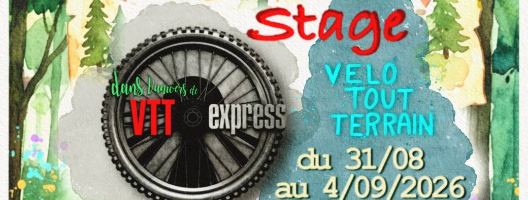 Stage Vtt/VTT Express du 31/08 au 4/09/2026 (5 jours) bBeee/Luxembourg-Belair