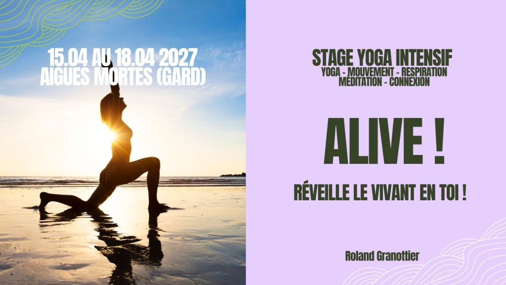 Stage Yoga Alive - Avril 2027
