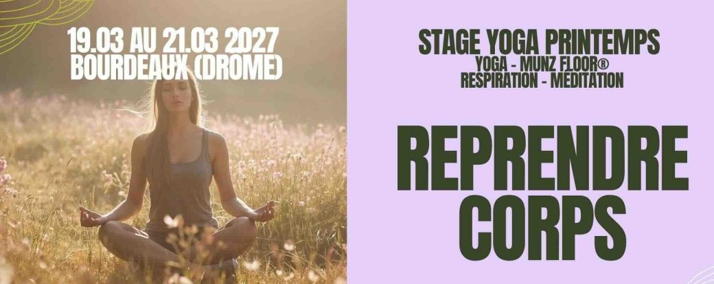 Stage Yoga Reprendre Corps - Mars 2027