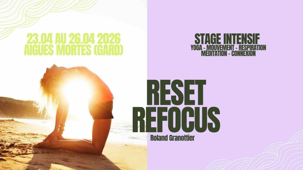 Stage Yoga Reset Refocus - Avril 2026