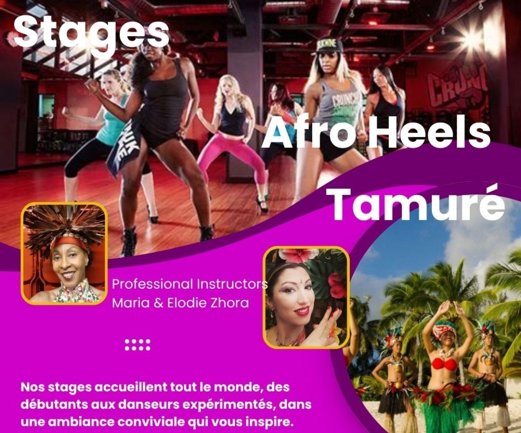 Stages Afro Heels et Tamuré Stages Afro Heels et Tamuré