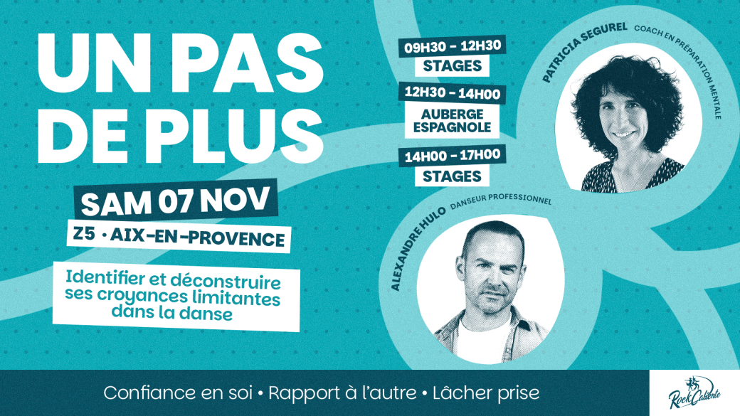 Stage "Un pas de plus" avec Alexandre Hulo & Patricia Segurel - Novembre 2026