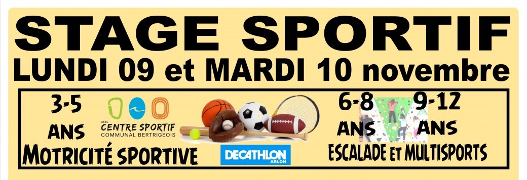 STAGE SPORTIF BERTRIX