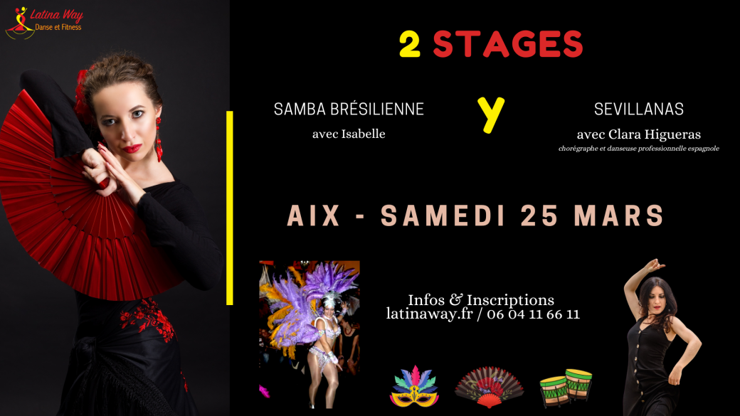 Stages Samba & Sévillanes