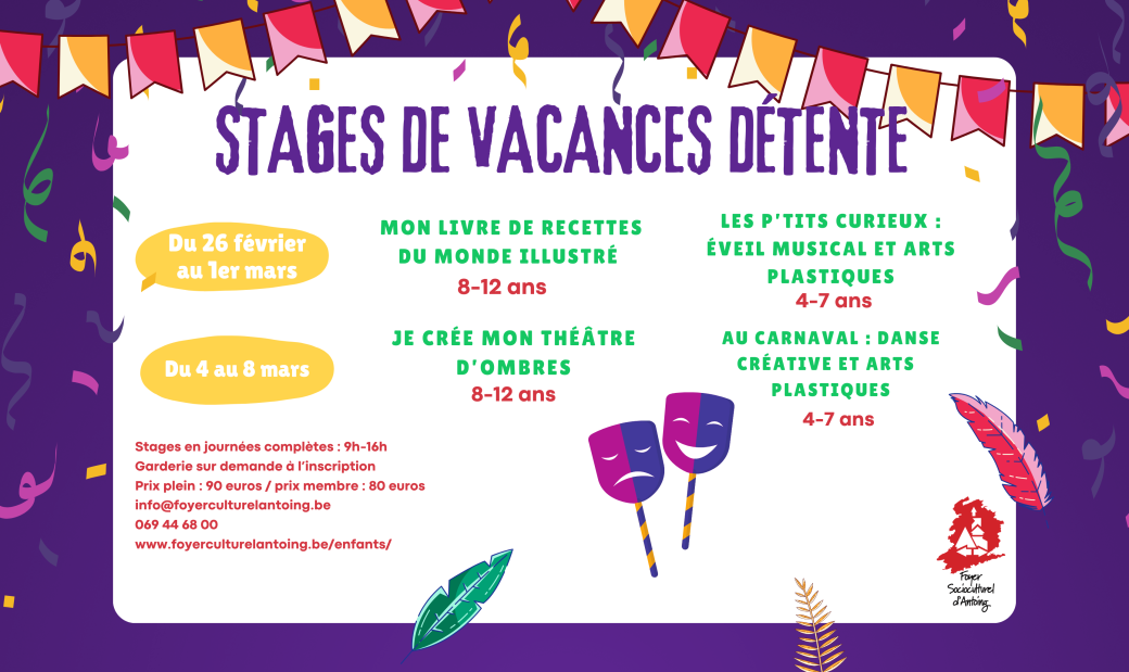 Stages de Carnaval 2024