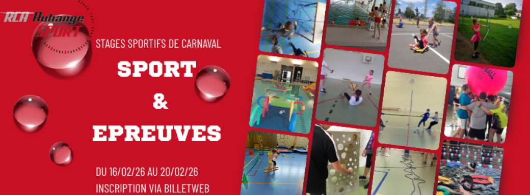 Stages de carnaval 2026