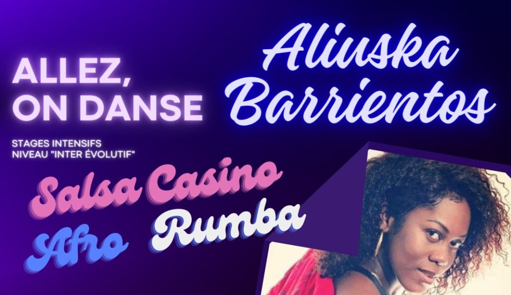Stages de danses cubaines con Aliuska Barrientos