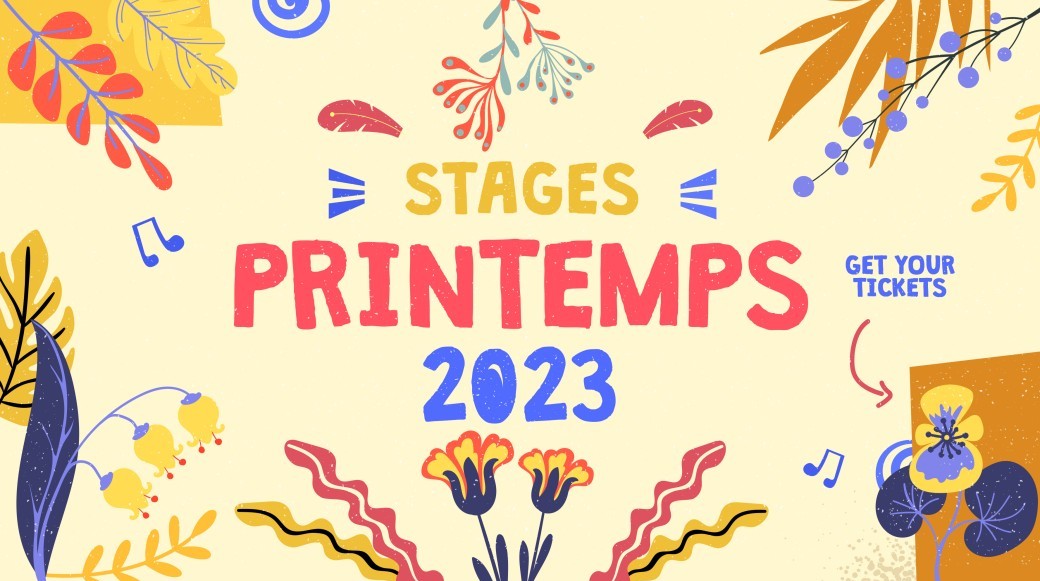 Stages de printemps 2023