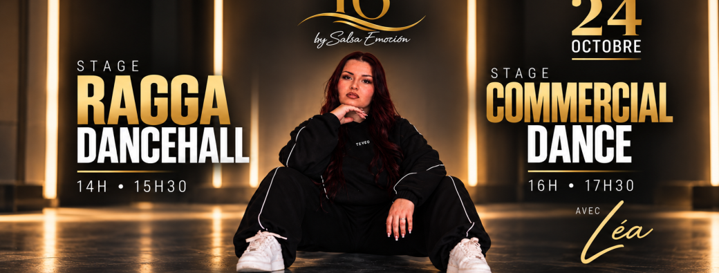 Stages de Ragga DanceHall et Commercial Dance avec Léa 