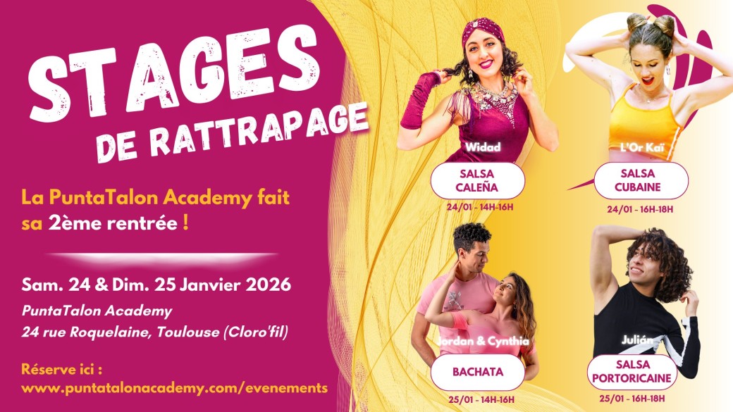 Stages de rattrapage - 24/25 Janv. 2026