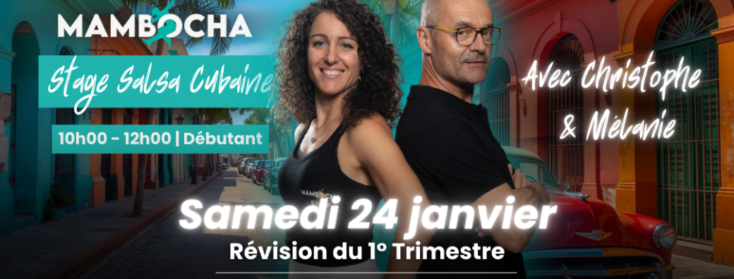 Stages de Salsa Cubaine débutant Révision T1