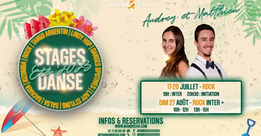 Stages d'été 2023 - Rock Inter+ - 27 Août