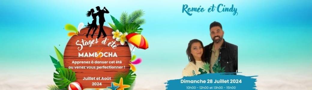 Stages d'été 2024 - Bachata - 28 Juillet