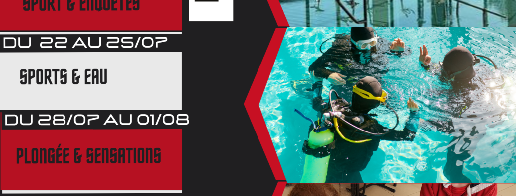 Stages d'Eté semaine 5