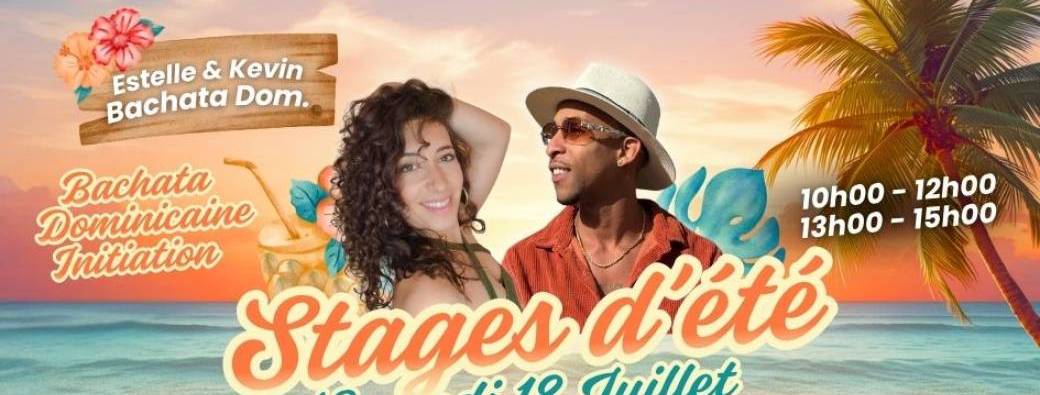 Stages d'été 2026 - Bachata dominicaine - 18 juillet