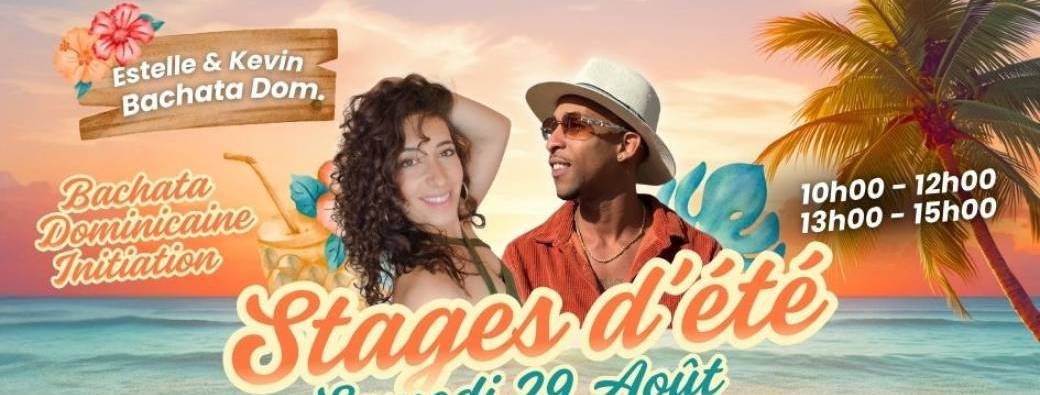 Stages d'été 2026 - Bachata dominicaine - 29 août