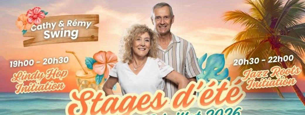 Stages d'été 2026 - Lindy & Jazz roots - 20 au 23 juillet