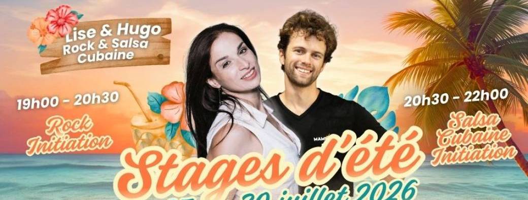 Stages d'été 2026 - Rock & Salsa Cubaine - 27 au 30 juillet