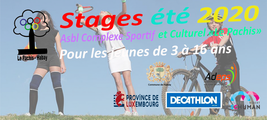 Stages d'été - semaine 4