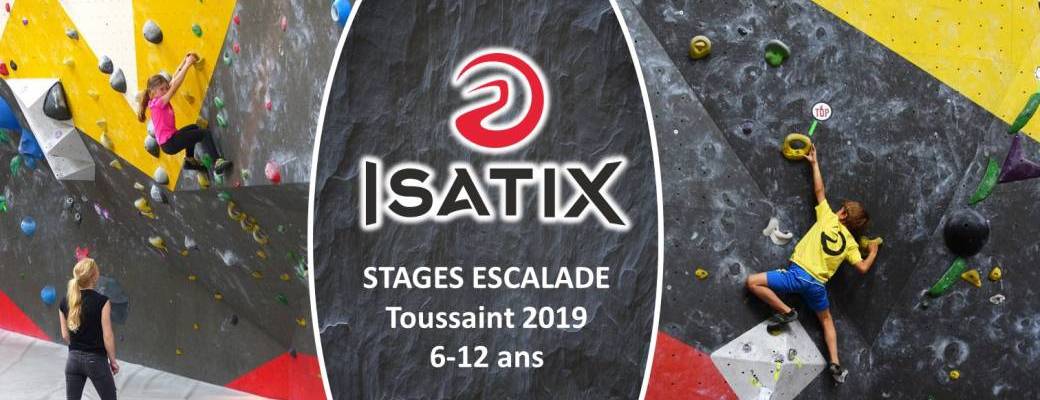 STAGES ESCALADE TOUSSAINT 2019