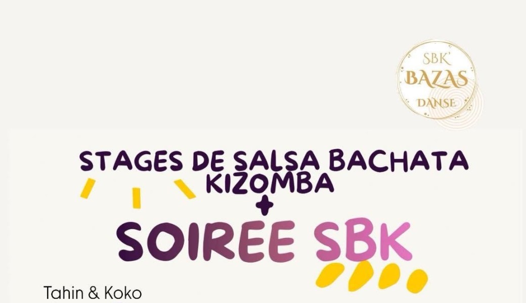 Stages et soirée 13 décembre Road 