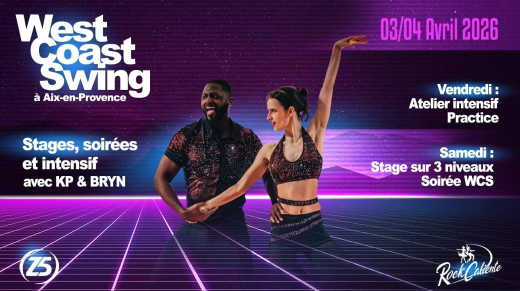 Stages intensifs & Soirée 100% West Coast Swing