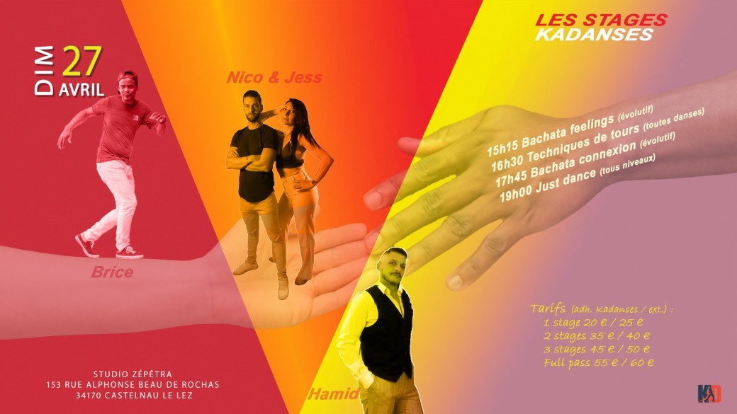 STAGES KADANSES - AVRIL 2026