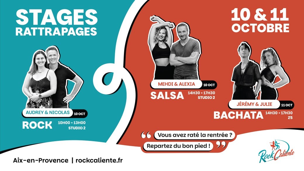 Stages Rock, Salsa, Bachata