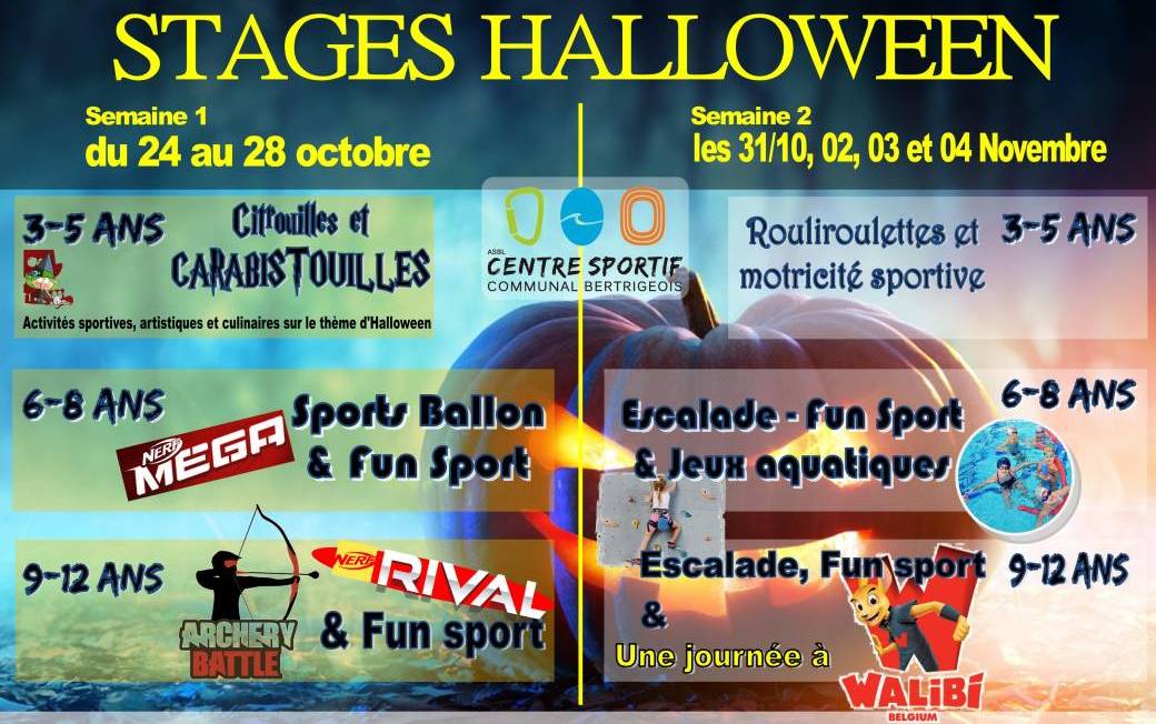 STAGES TOUSSAINT 2022 SEMAINE 02