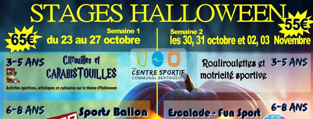 STAGES TOUSSAINT 2023 SEMAINE 01