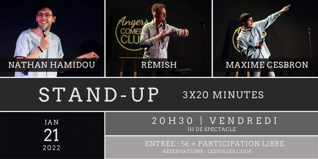 STAND UP - 3x20 minutes