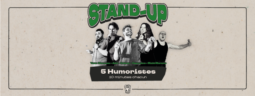Stand-up à DOUÉ-LA-FONTAINE