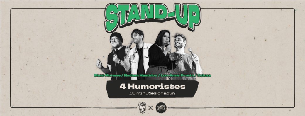 Stand-up à SAUMUR