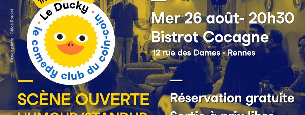 Stand-up au Bistrot Cocagne ! - Août