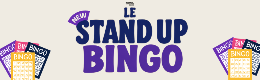 STAND UP BINGO