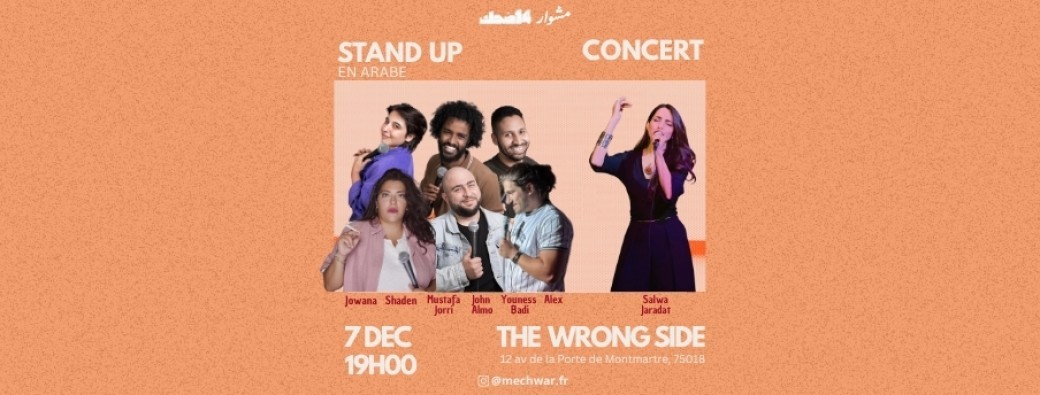 Stand up en arabe et concert