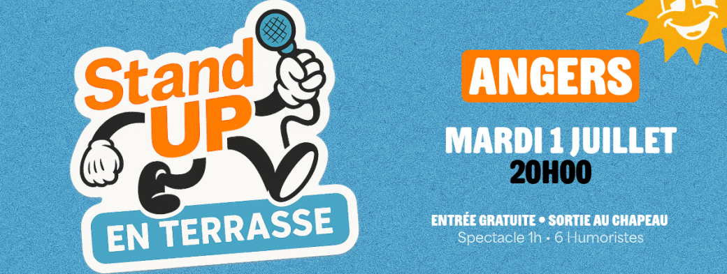 STAND UP EN TERRASSE 