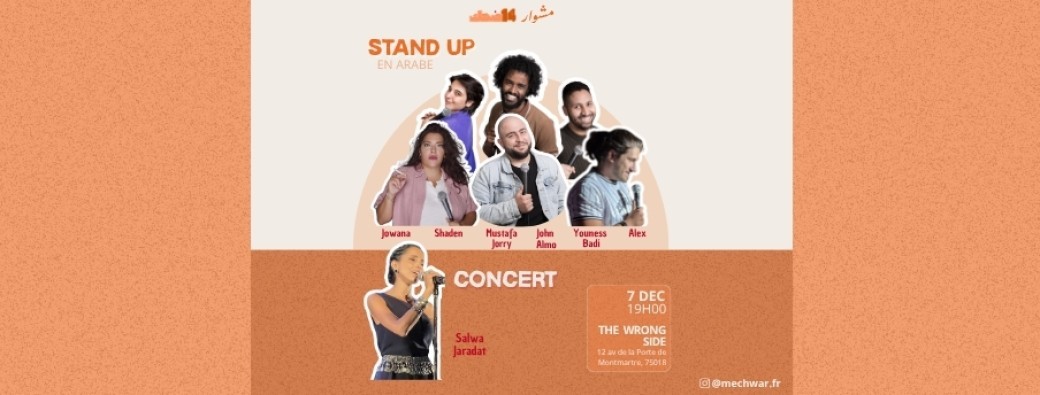 Standup en arabe et concert